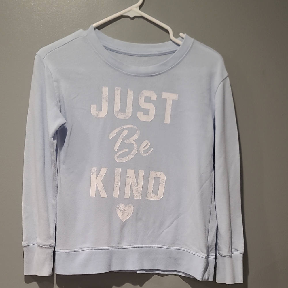 Justice Light Blue Sweatshirt